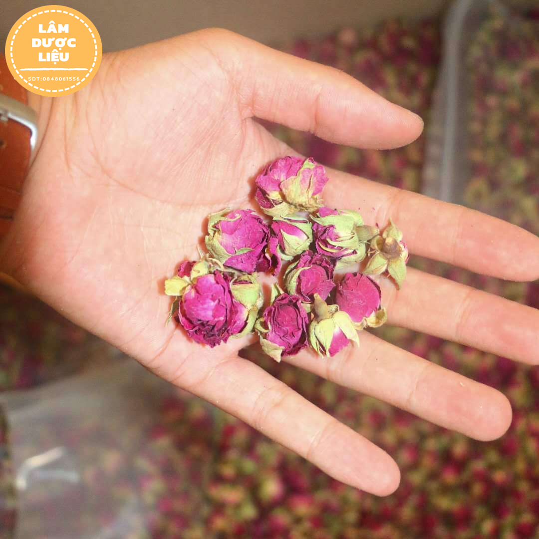 [HÀNG LOẠI 1] 100g Nụ Hoa Hồng Đà Lạt Sấy Khô