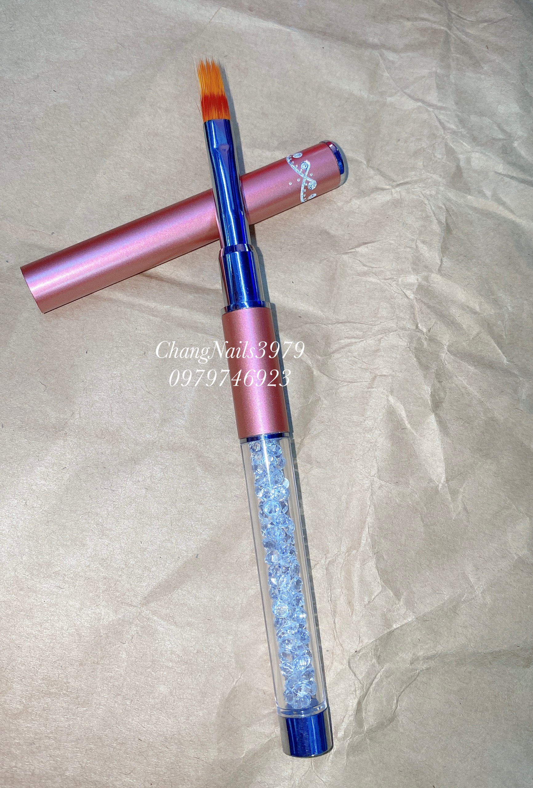 [HCM]Cọ ombre xước dài cán đá