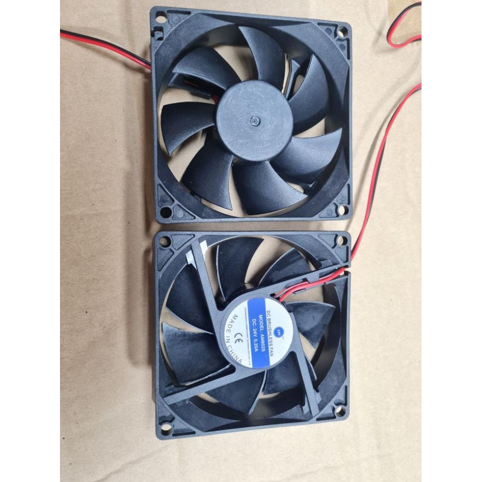 quạt gió 24v  loại 8x8
