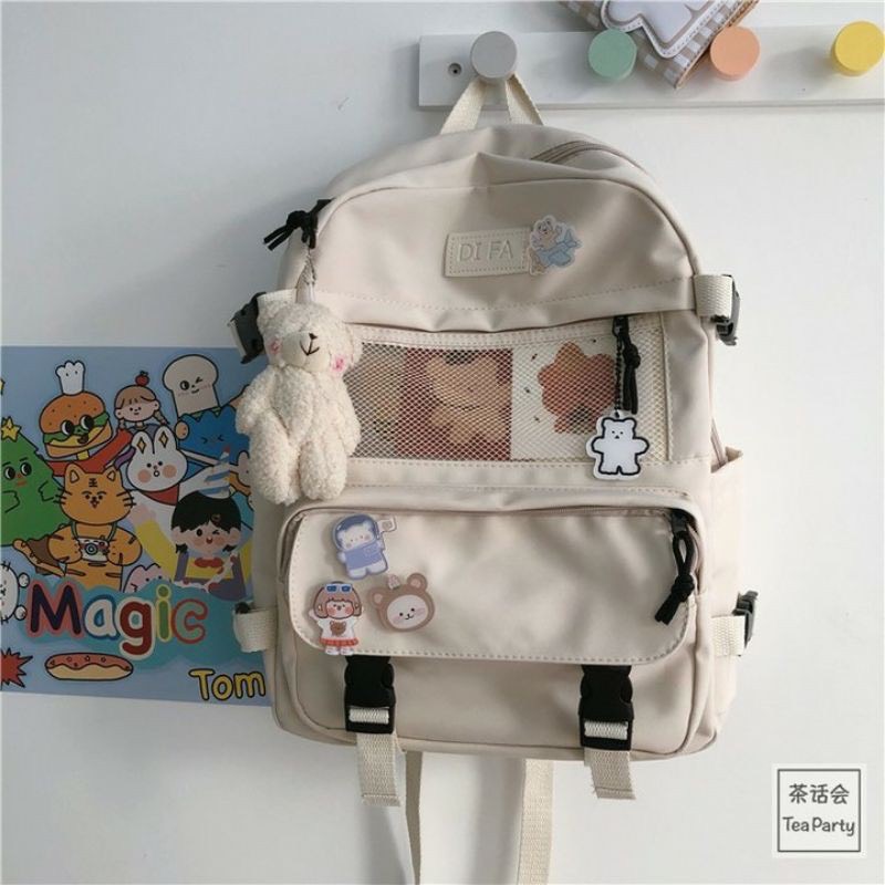 Balo ulzzang thời trang chống nước DIFABAG