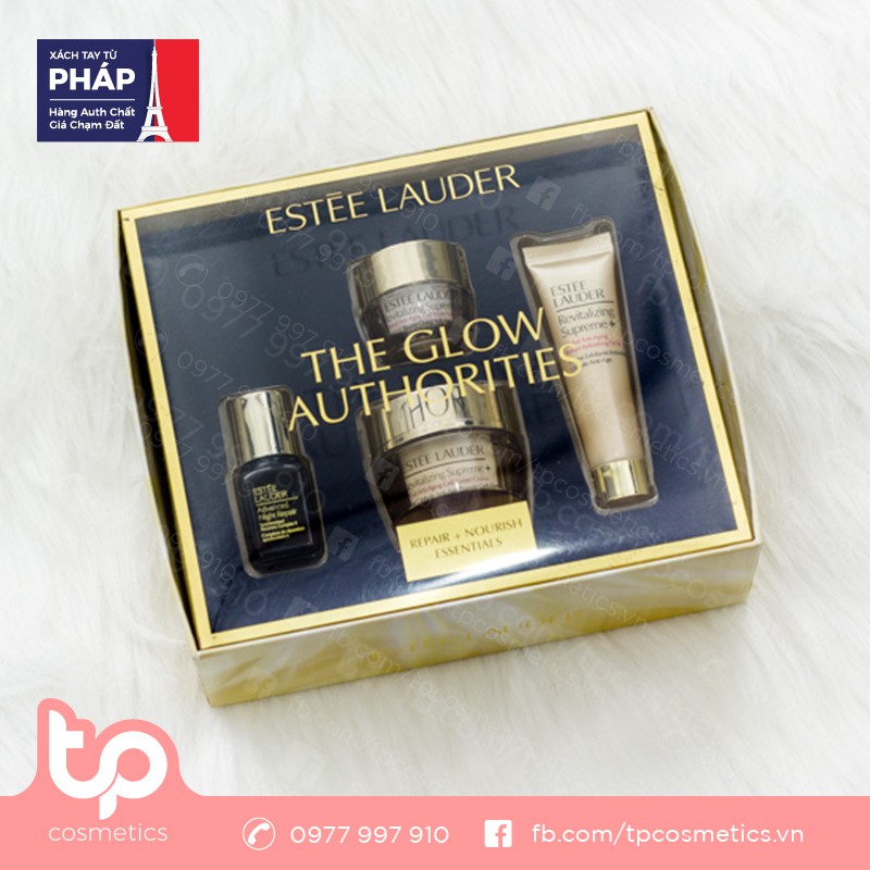 Bộ Sản Phẩm 4 Món Estee Lauder The Glow Authorities