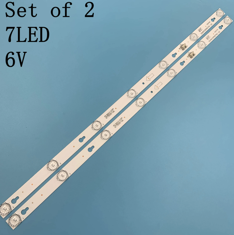 Tcl l32d2720 - bộ 2 thanh 7 led 6v cho tivi tcl và các dòng tương tự