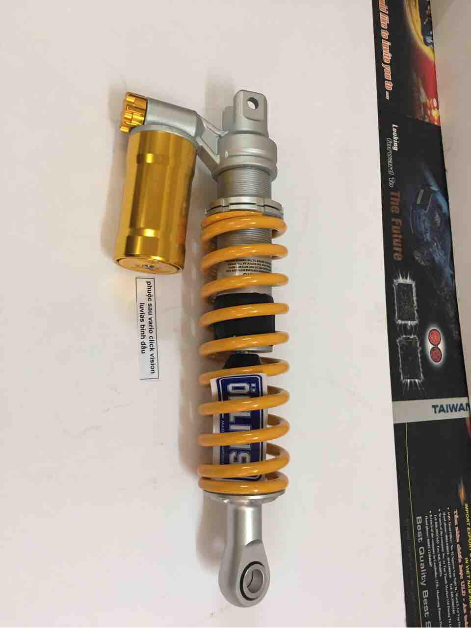 Phuộc sau luvias Vision vario bình dầu Ohlins oe