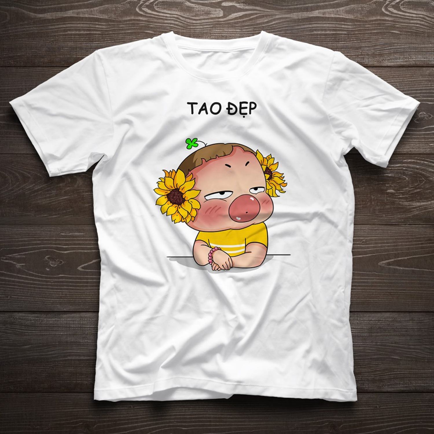 [ÁO THUN GIÁ XƯỞNG]ÁO THUN QUỲNH AKA TAO ĐẸP
