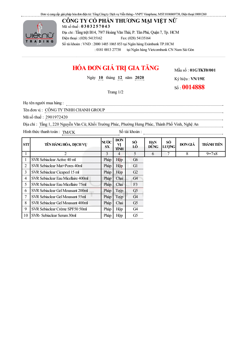 Kem Dưỡng Làm Giảm Mụn & Dầu Nhờn SVR Sebiaclear Active 40ml