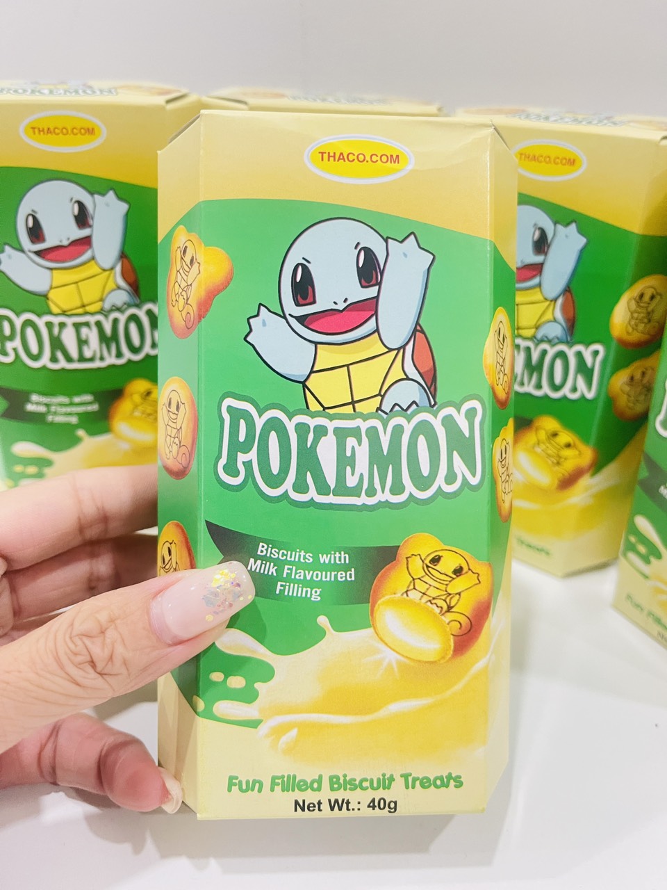 Bánh Pokemon nhân socola/nhân kem sữa