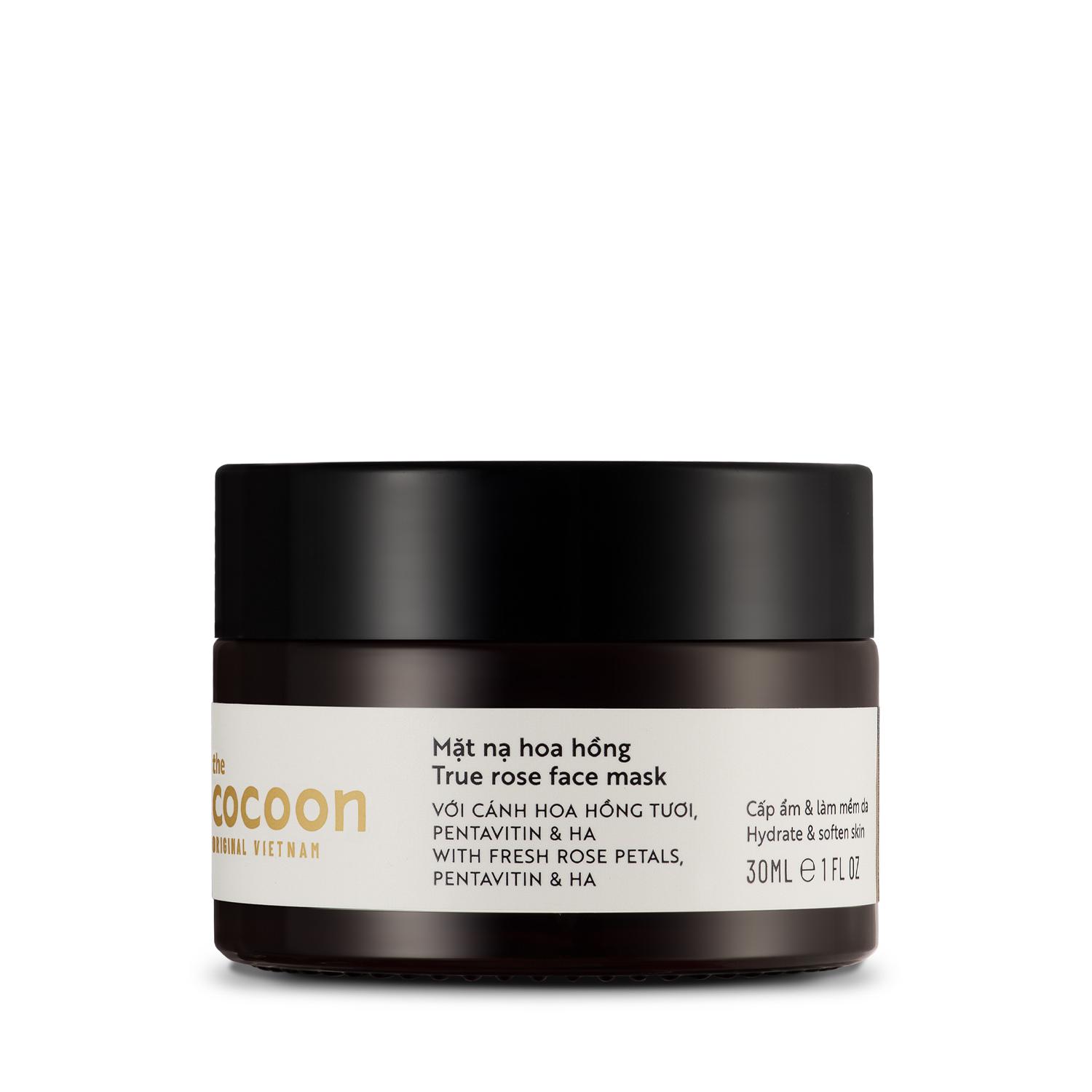 [HCM]Mặt nạ hoa hồng cocoon 30ml cấp ẩm dưỡng da