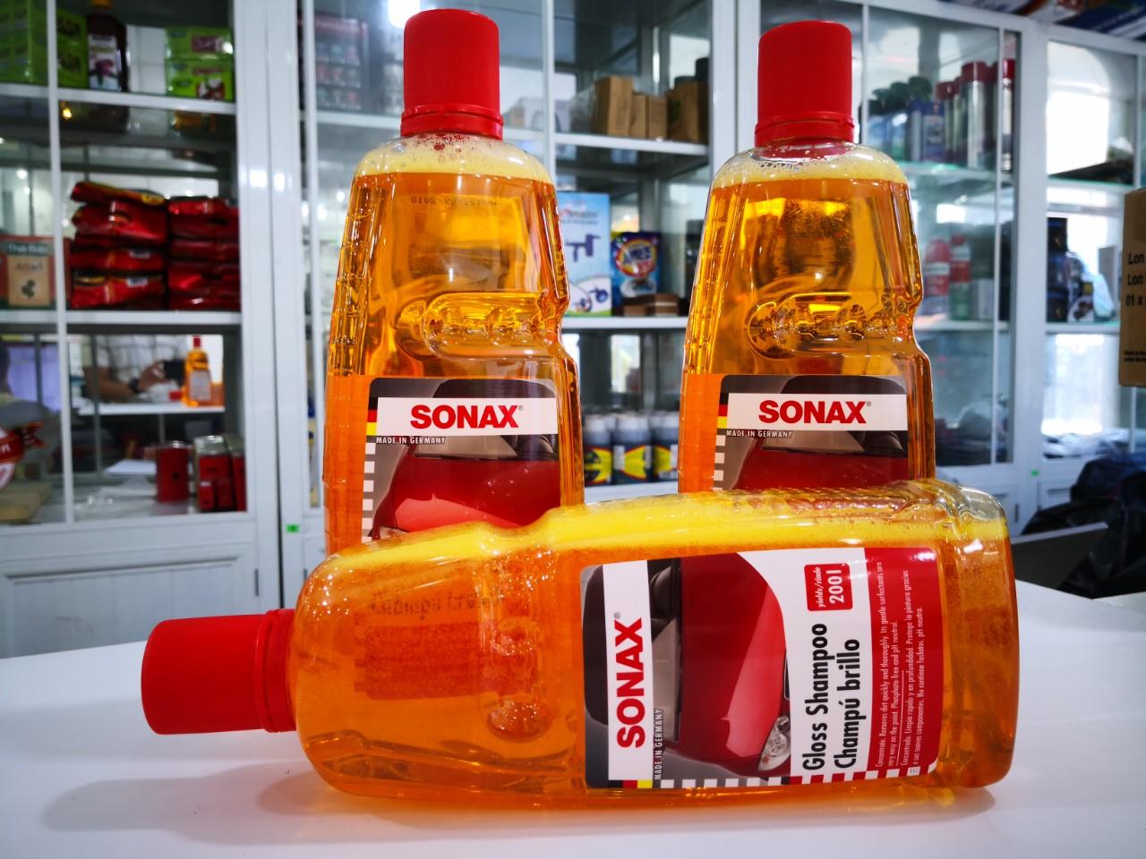 [HCM]Nước Rửa Xe Đậm Đặc Sonax Gloss Shampoo 1000ml