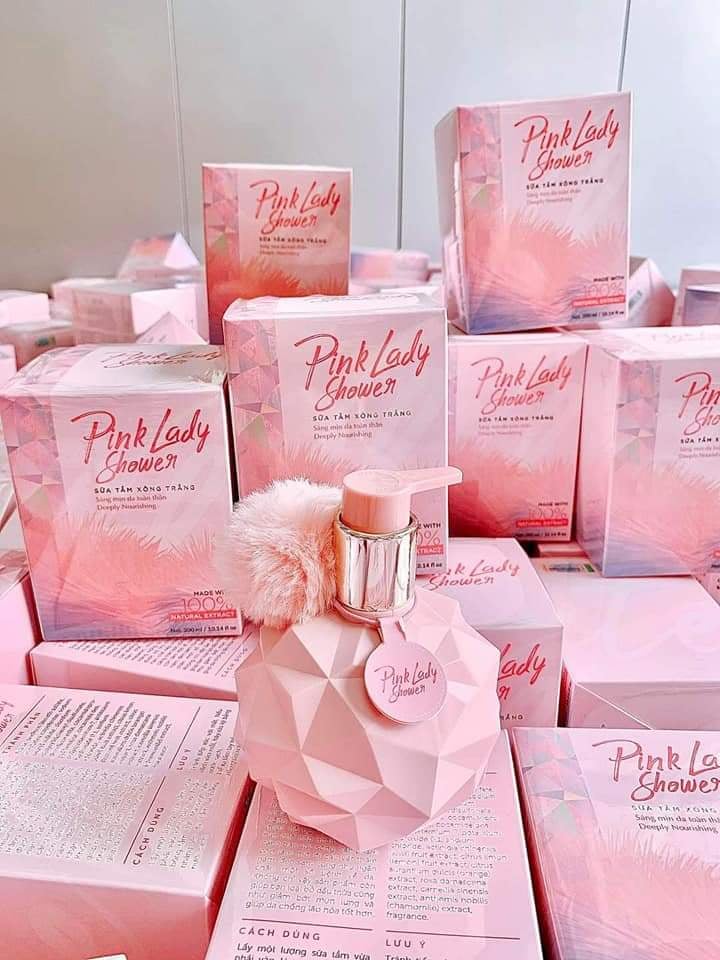 [HCM]SỮA TẮM XÔNG TRẮNG PINK LADY( CHÍNH HÃNG)