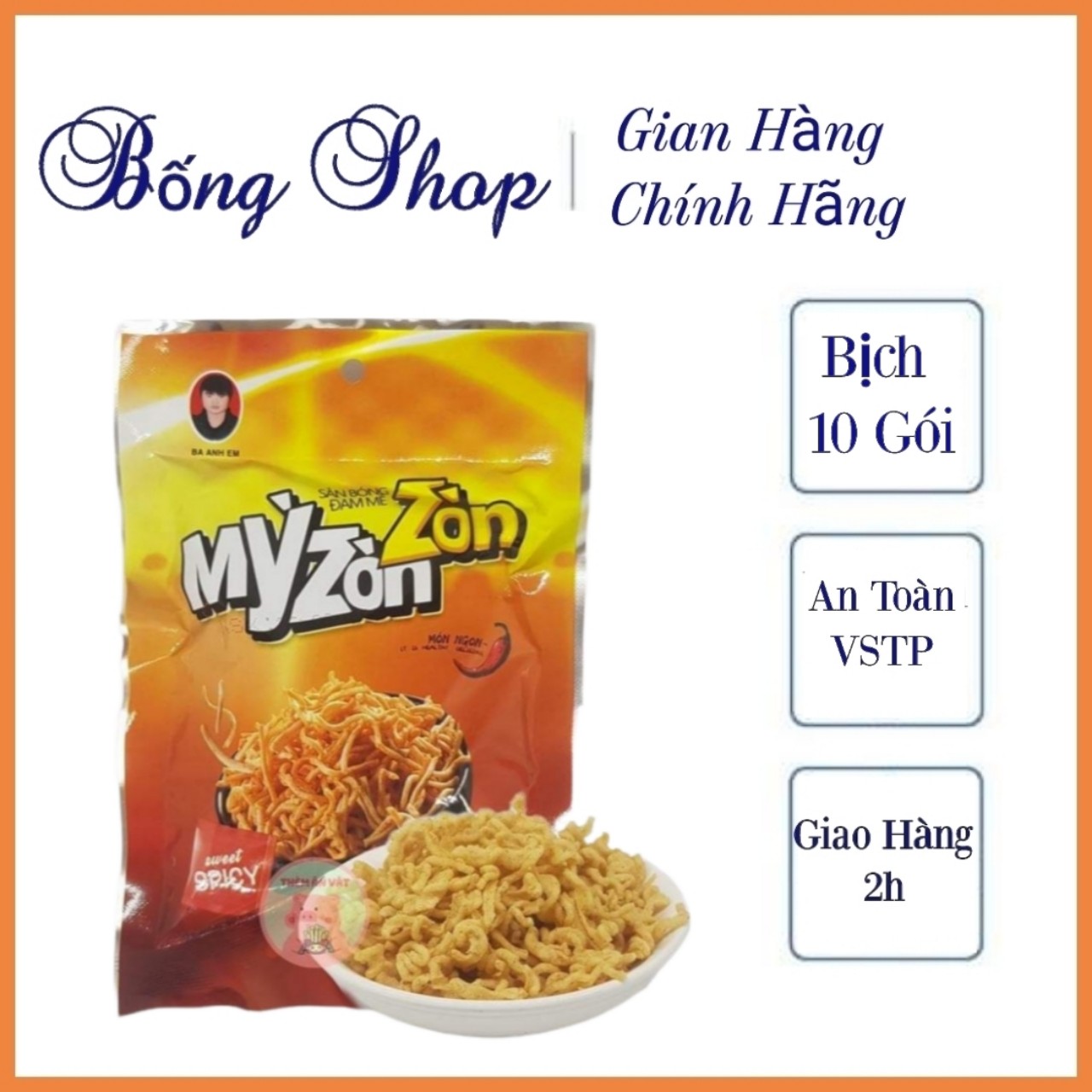 Combo 10 Gói Sợi Mì Zon Zon