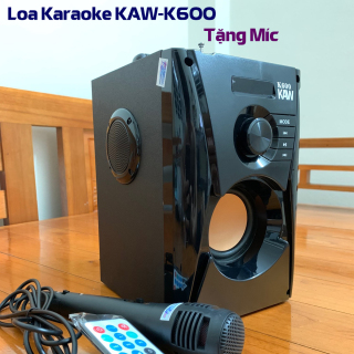 Mua Loa Bluetooth, Loa karaoke công suất lớn, Combo loa kèm mic, Loa Bluetoth Karaoke KAW-K600 Kèm 1 Mic - Bảo Hành 1 Đổi 1 mẫu mới 2021 thumbnail