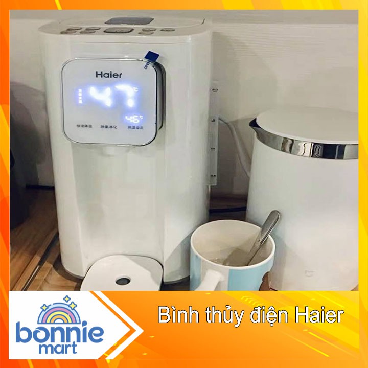Bình thuỷ điện , máy đun nước Haier bảo hành 12 tháng
