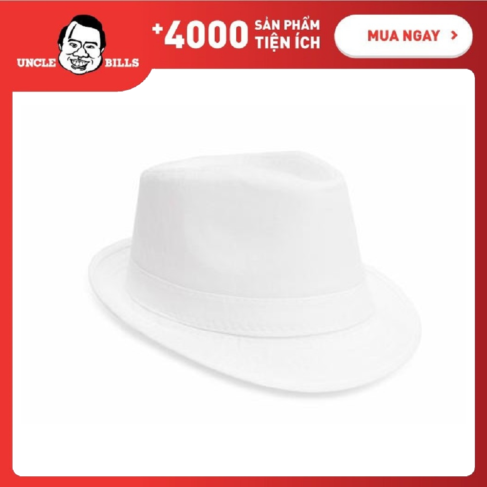 Mũ Phớt Màu Trắng Uncle Bills YD0019