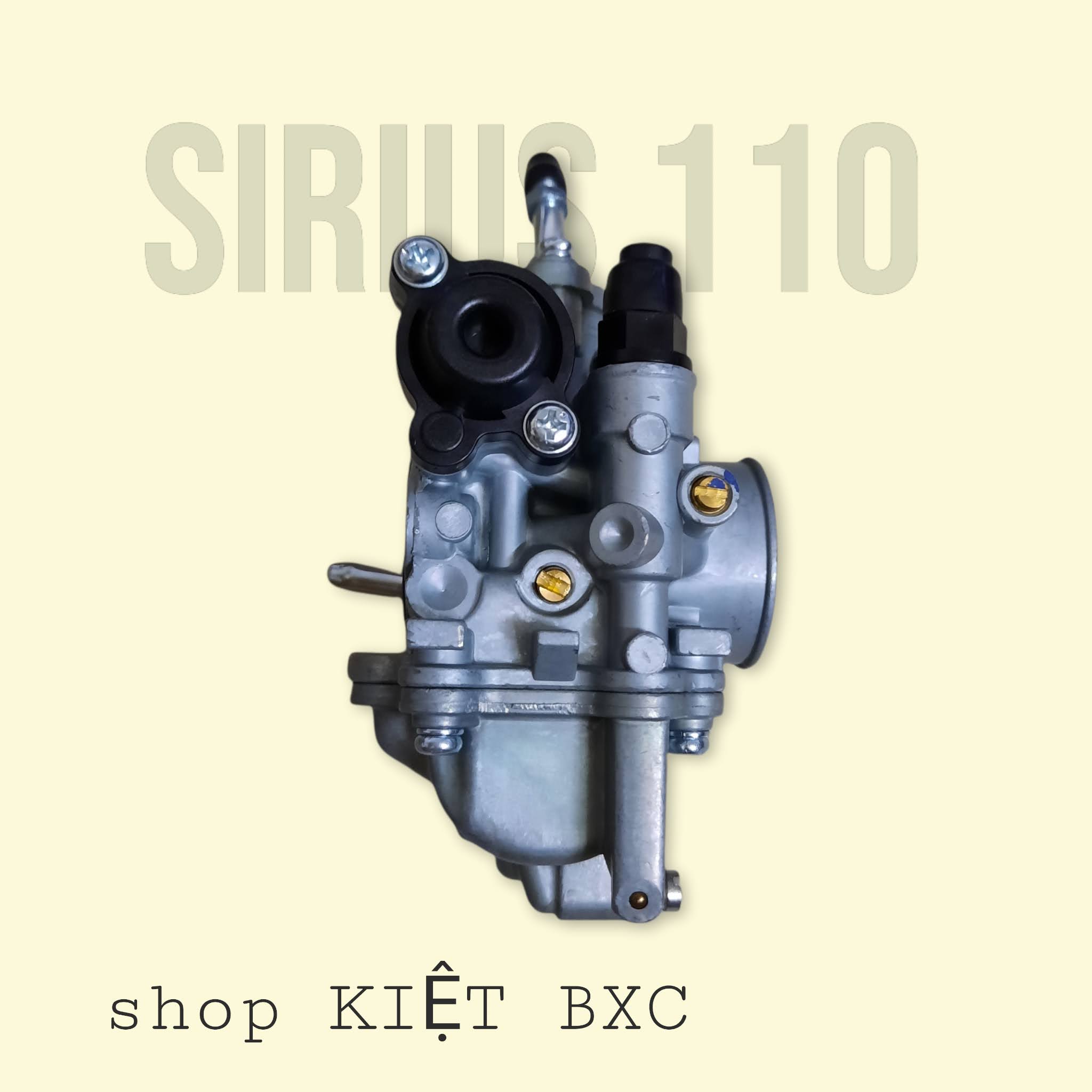 BỘ CHẾ HÒA KHÍ : SIRIUS 110 (XĂNG CƠ)
