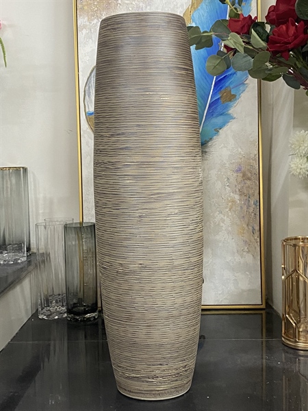Bình cắm hoa Gốm Nâu cao cấp BT01