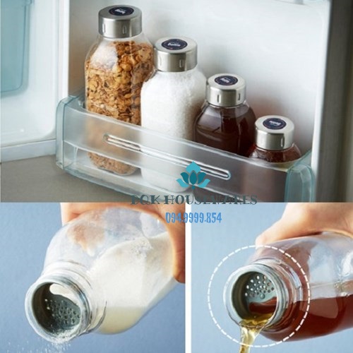 Bình đựng gia vị Lock&Lock Canister HTE552 [900ML] HTE550 [350ML]