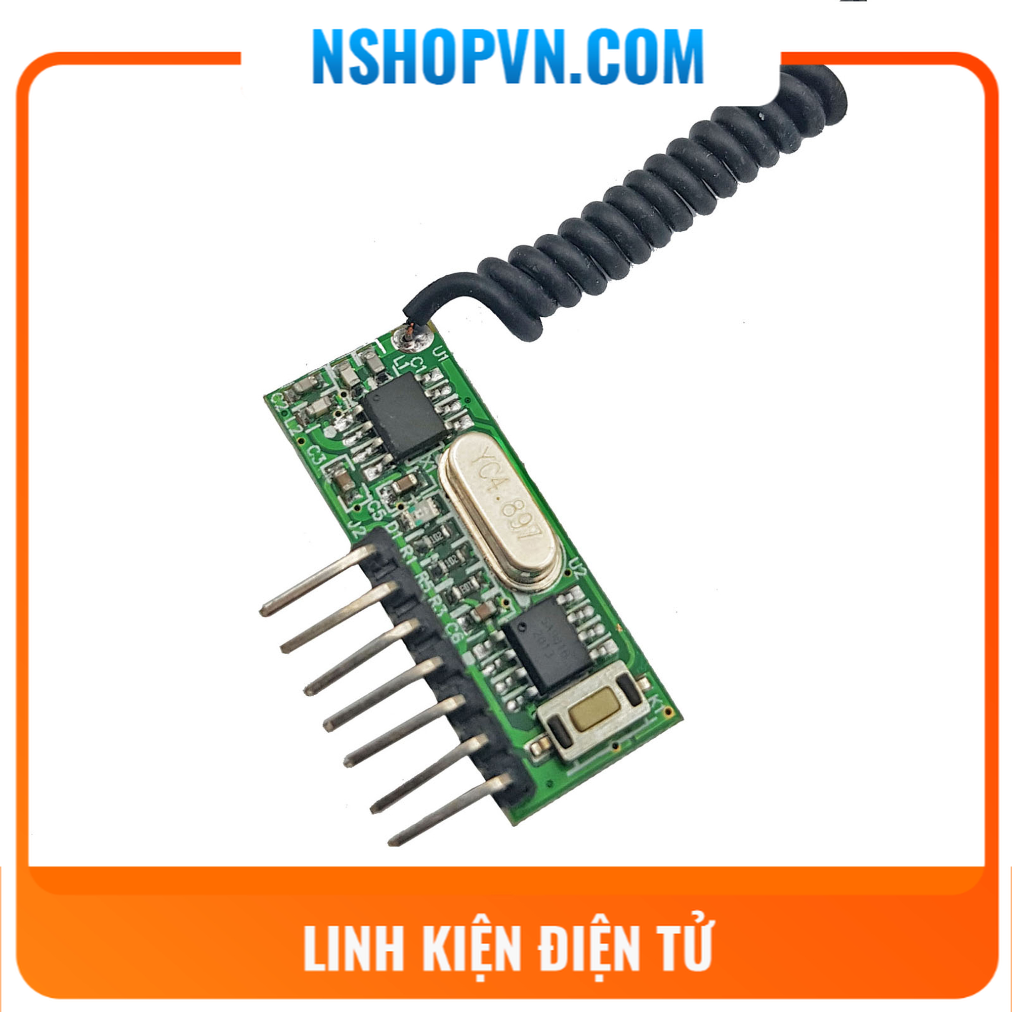 Mạch thu sóng rf 315mhz học lệnh
