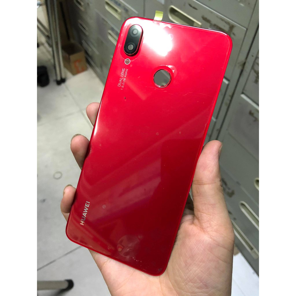 Vỏ nắp lưng kính sau huawei nova 3i zin cao cấp + kèm camera