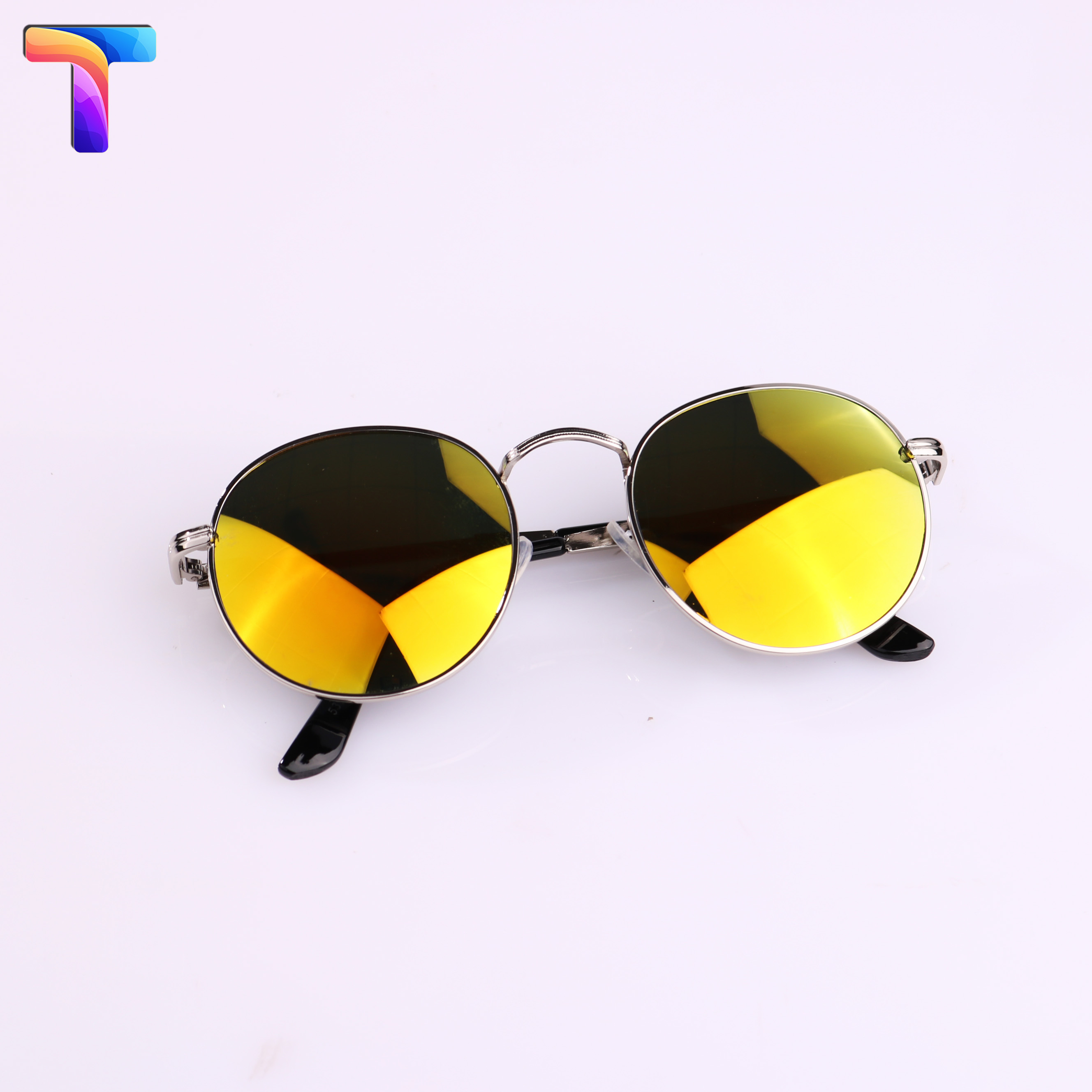Kính râm phân cực tráng gương Aviator 0017 [ tặng kèm thẻ thử phân cực ]