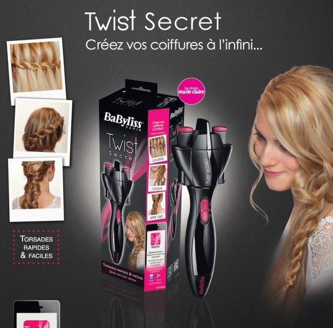 Máy thắt bím tóc tết tóc Babyliss