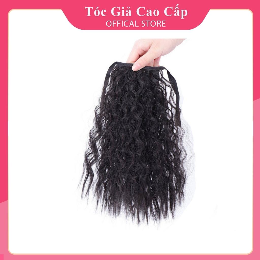 Tóc giả cột xù mì ngắn dành cho bé gái