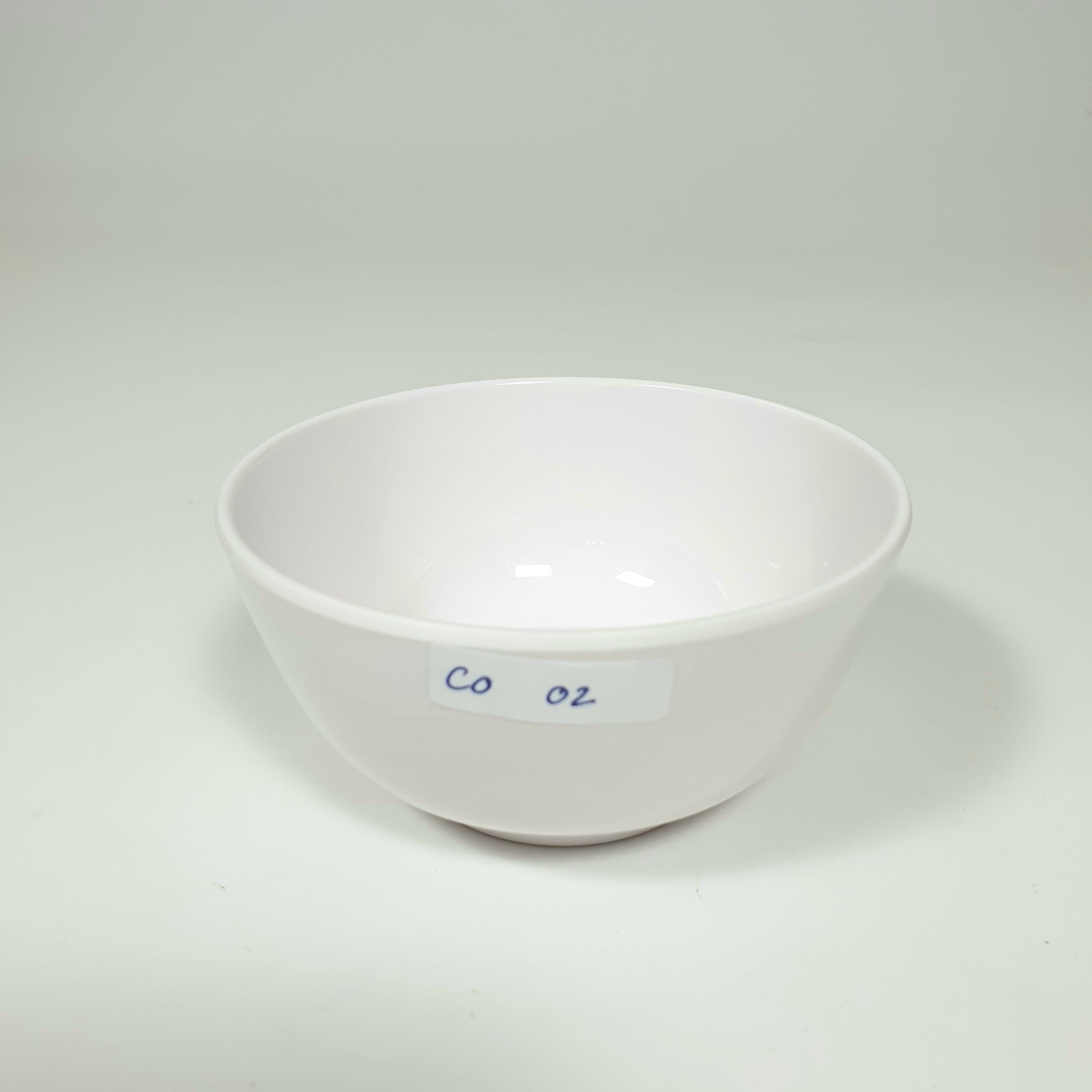 Bộ 10 chén cơm CO 02 màu trắng nhựa Melamine