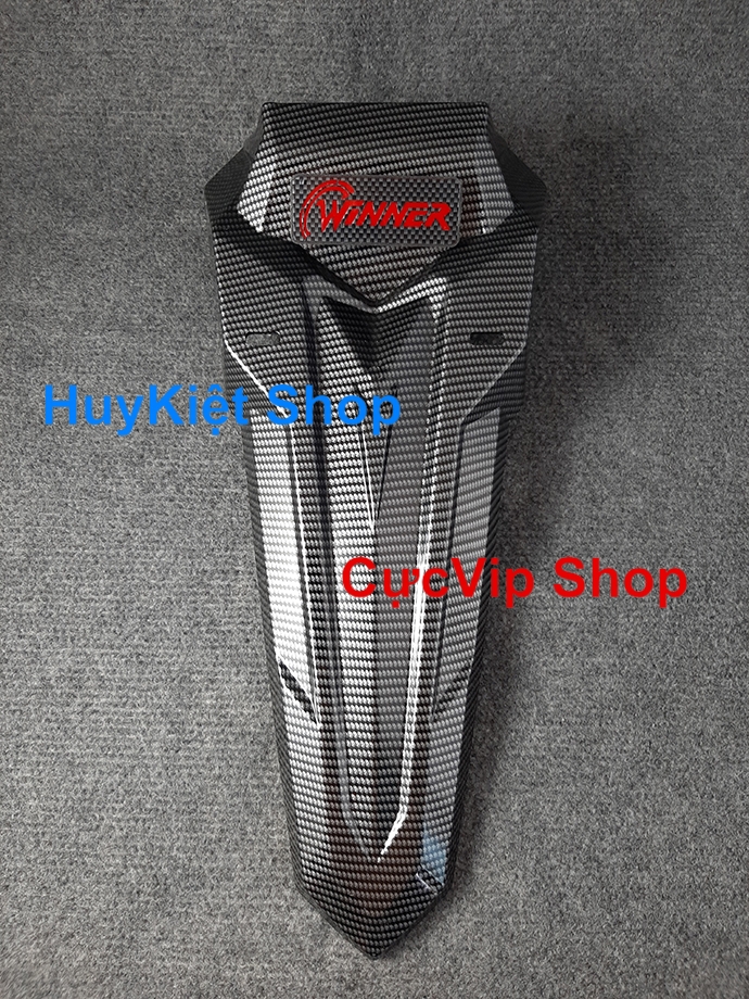 Dè chắn bùn sau kiểu dáng sonic gắn xe winner 150 carbon có đèn ms1559