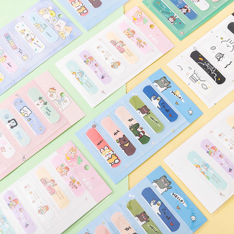 Hộp 120 Miếng Dán Vết Thương Cute