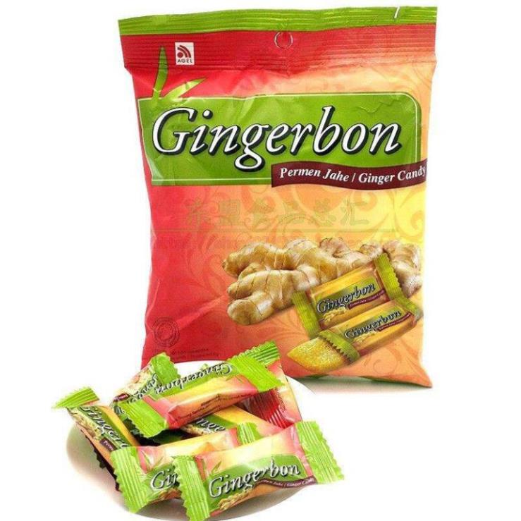 Kẹo Gừng Dẻo GINGERBON 125gr 2 vị