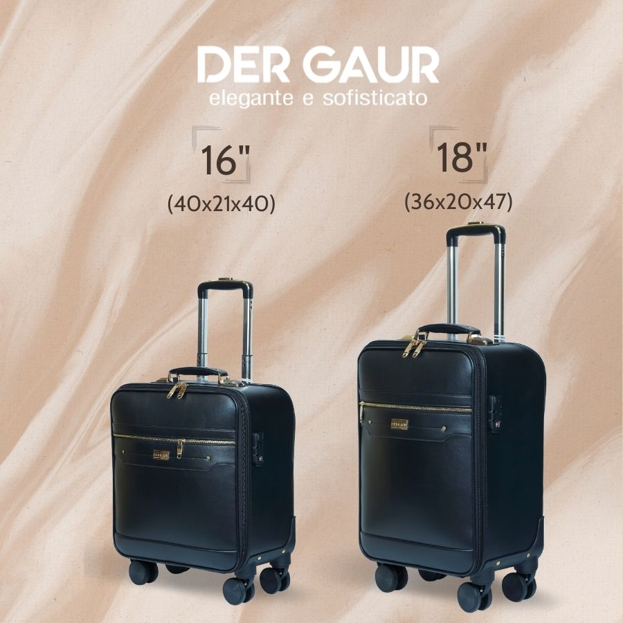Vali Hành lý chất Da cao cấp DERGAUR DGJ A01 - 14