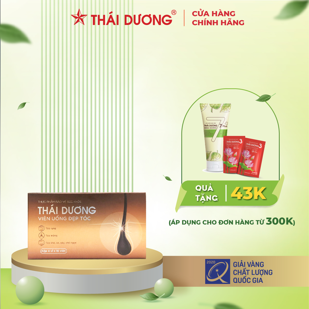 Viên Uống Đẹp Tóc Thái Dương