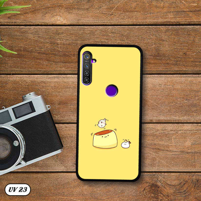 Ốp Realme 5 Pro lưng nhám -ngộ nghĩnh