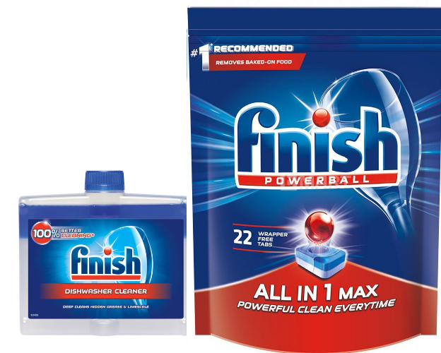 viên rửa bát finish All in 1 70 viên hoặc 24V finish all in 1 max
