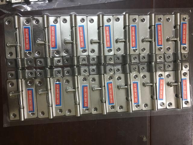 5 chiếc Chốt cửa ngang inox 5, 7,9 cm