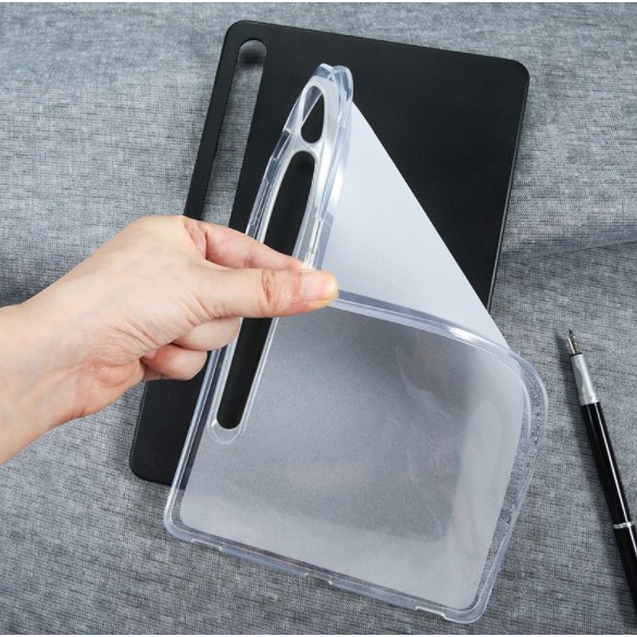 Ốp silicon dẻo cho Samsung Tab S7 Plus , S7 FE , S7+ Lite