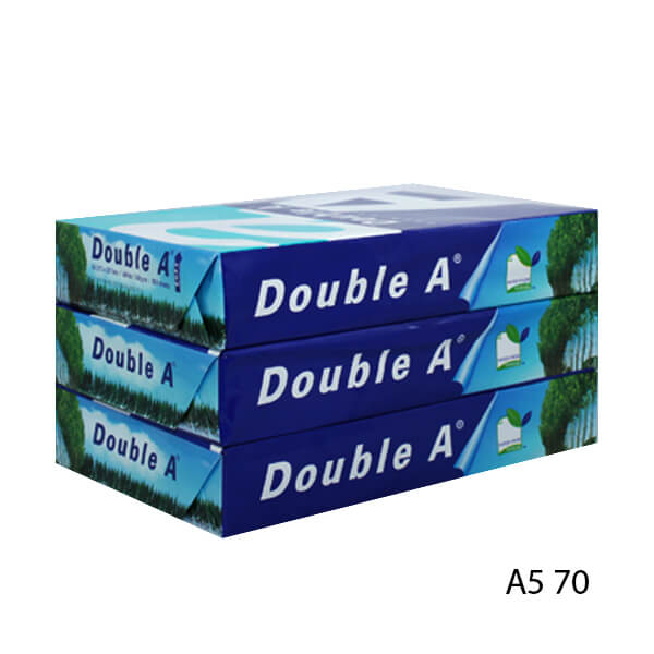 Giấy Double A A5 Định Lượng 70gms Ram 500 tờ