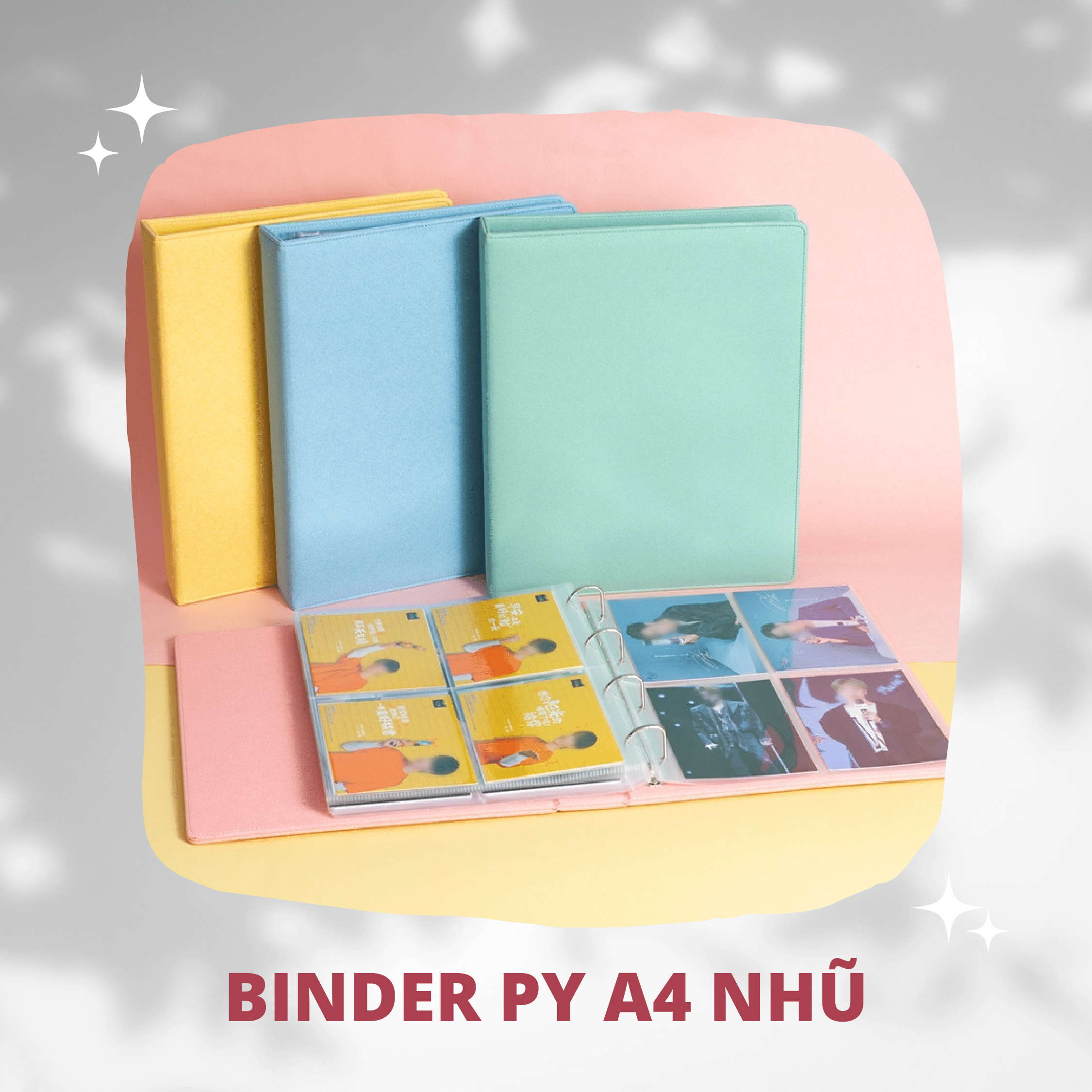 Binder PY A4 - Blink Cover 4Rings