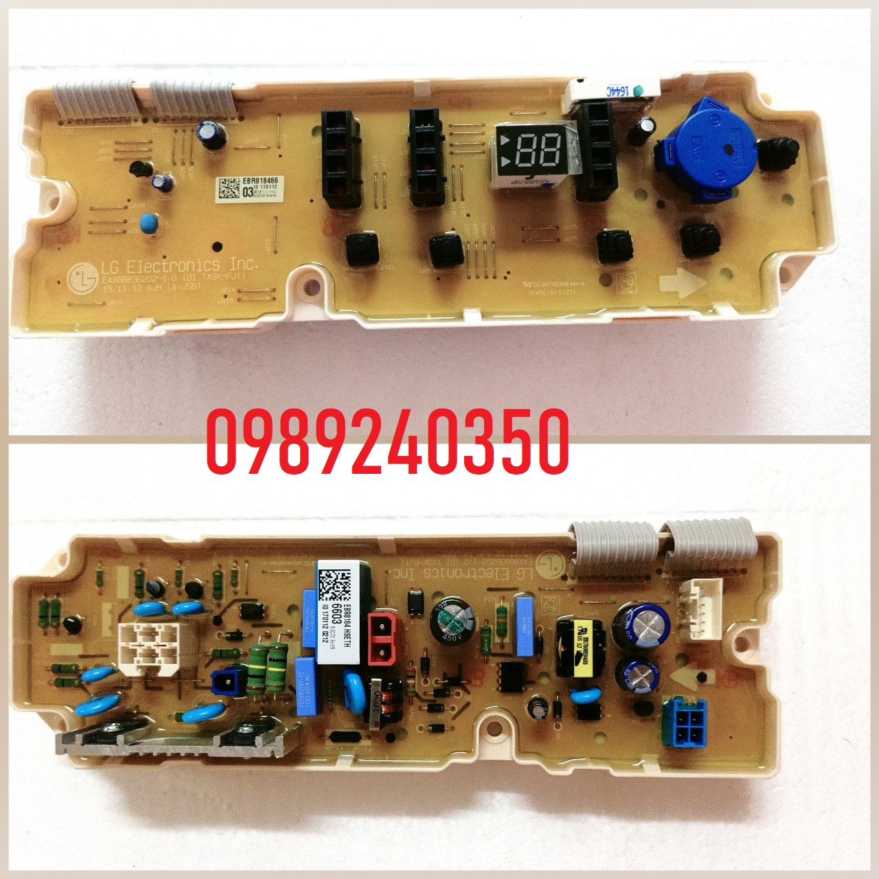 Bo mạch máy giặt LG cửa đứng 5 phím mới 100% hàng chính hãng