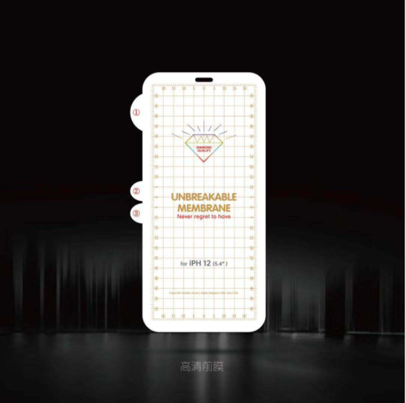 Bộ dán dẻo trước, sau ppf cho iphone 12 mini/ 12/ 12 pro/ 12 pro max + tặng gạt dán
