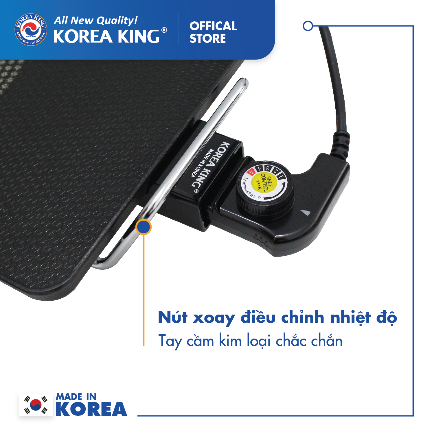 Vĩ nướng điện Korea King KGS-268