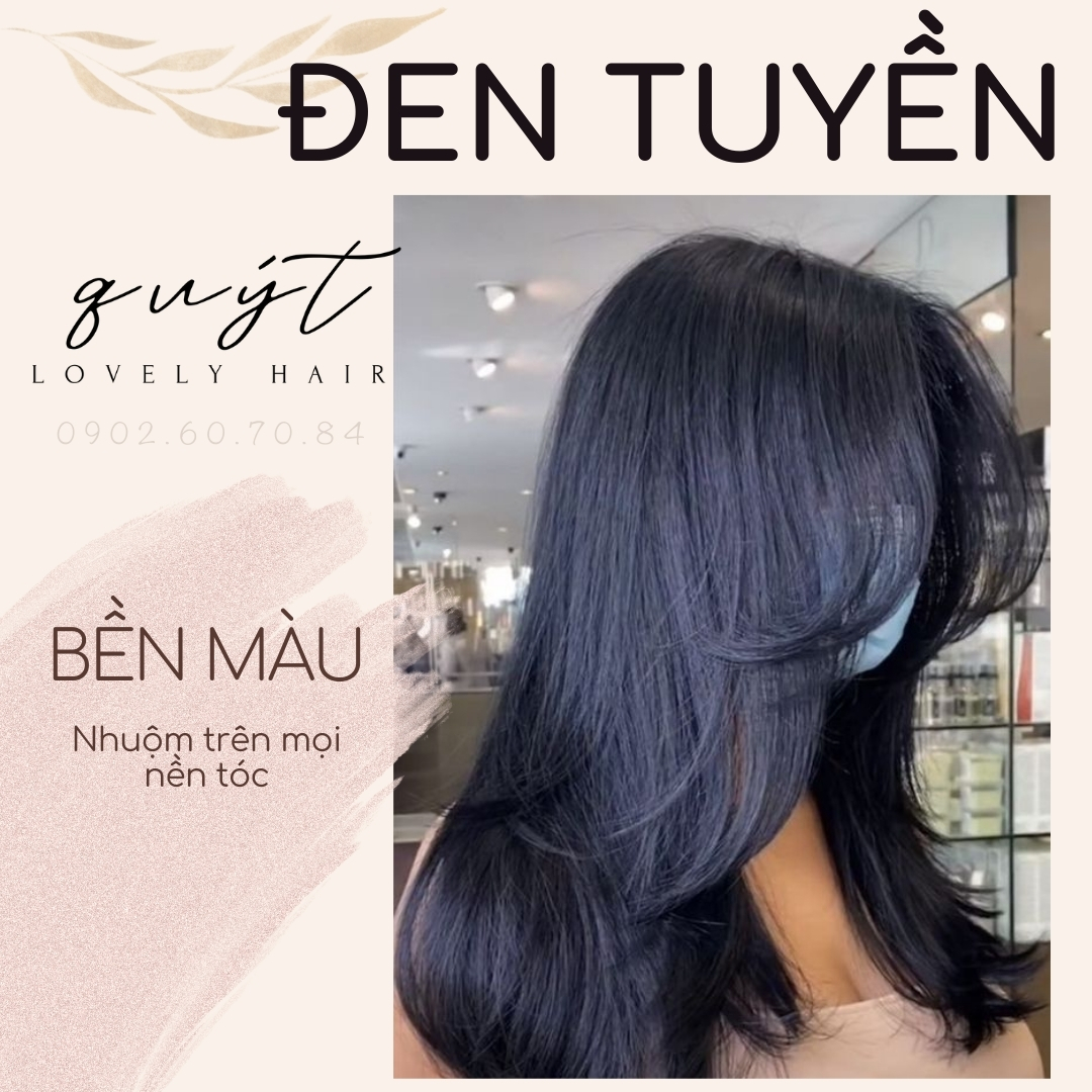 THUỐC NHUỘM TÓC ĐEN TUYỀN- TẶNG OXY