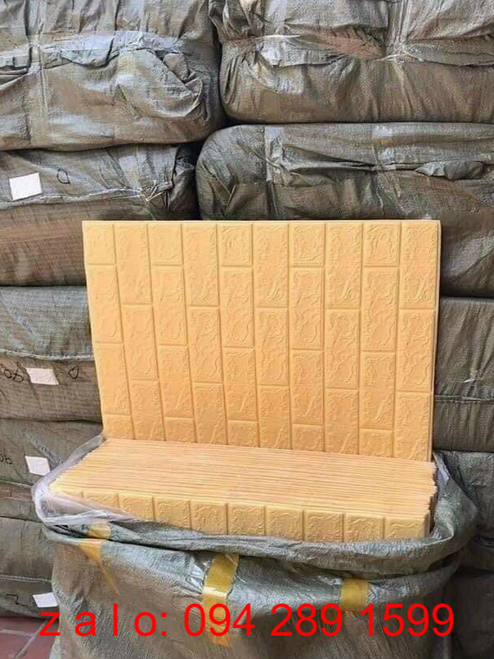 10 tấm xốp dán tường màu xanh ngọc giả gạch 3D dán tường , mua miếng xốp giả gạch ốp dán tường bán giá rẻ sỉ, tấm xốp dán tường