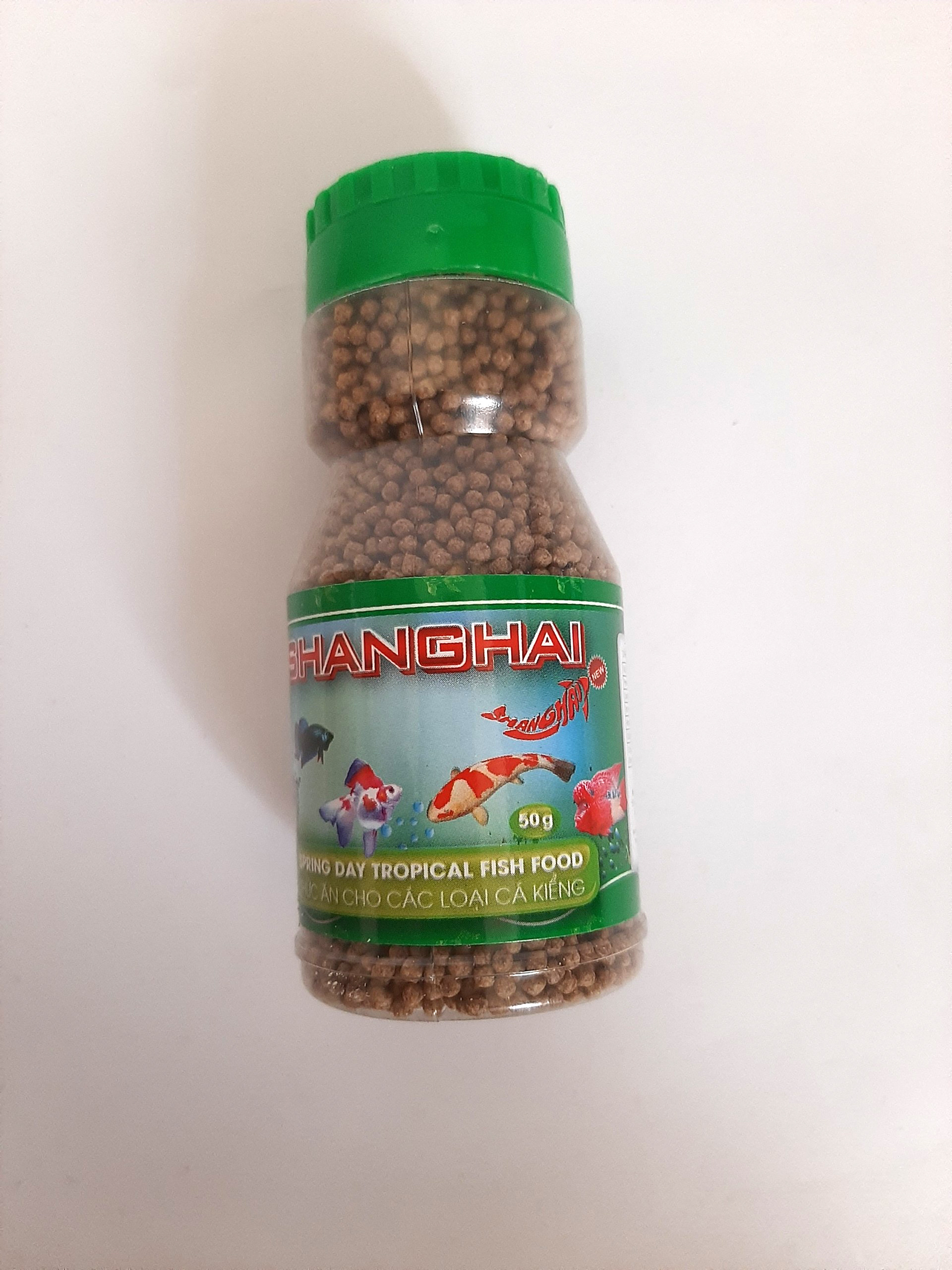 Thức ăn cho cá Shanghai dạng mảnh nhỏ