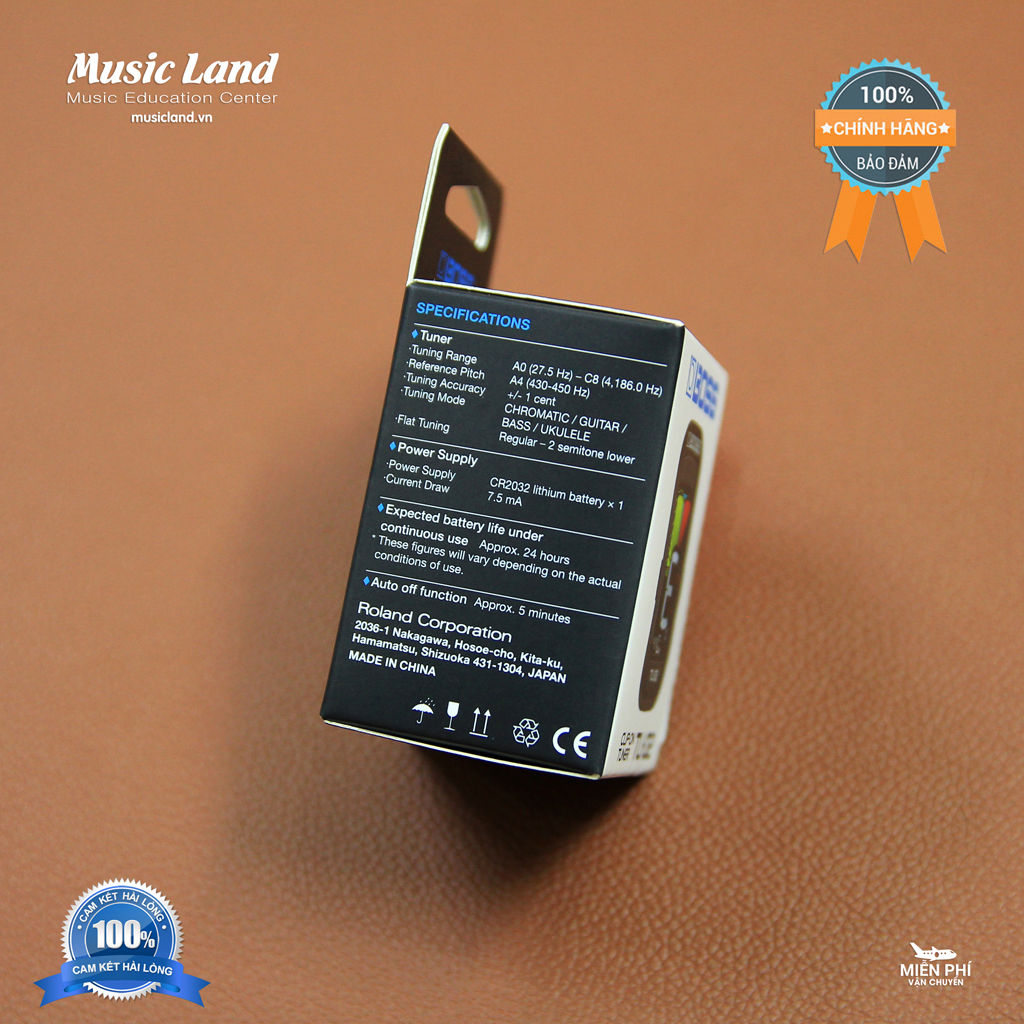 Máy Lên Dây Đàn Guitar Boss TU-02 - Chính Hãng