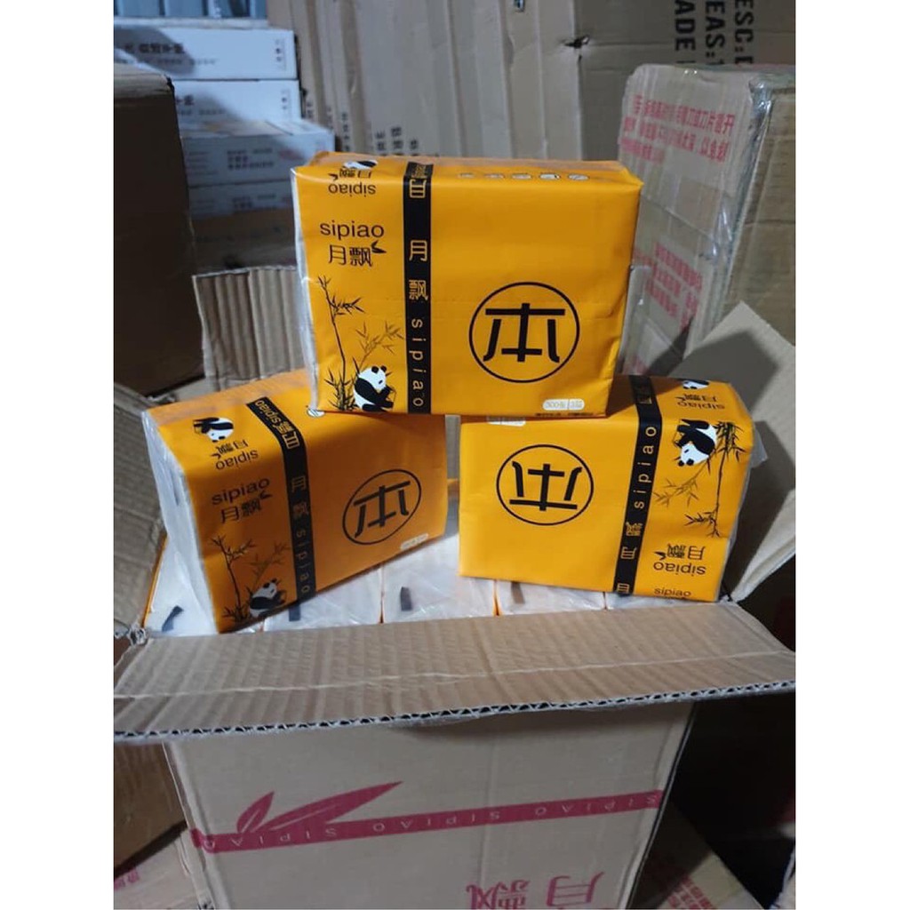 ⛔freeship⛔ thùng 30 gói giấy gấu trúc
