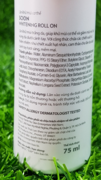 [HCM]Lăn khử mùi Scion Nuskin 75ml ( mẫu mới )