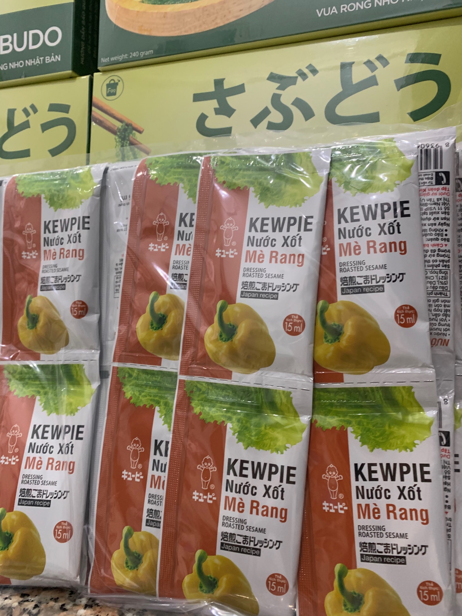 [HCM]sốt mè rang kewpie combo 10 gói