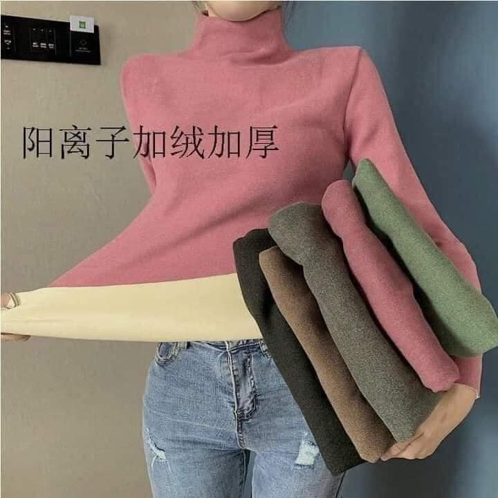Áo giữ nhiệt lót lông Motie (MÀU NGẪU NHIÊN)