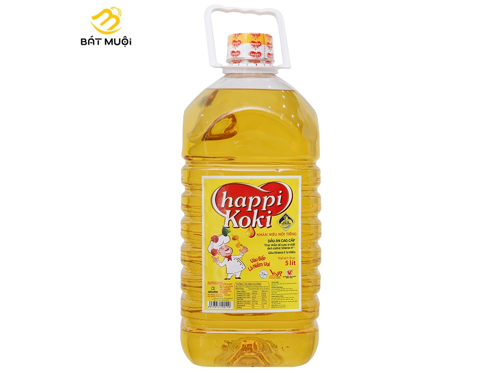 Dầu ăn cao cấp chai 1 lít - CTY BÁT MUỘI