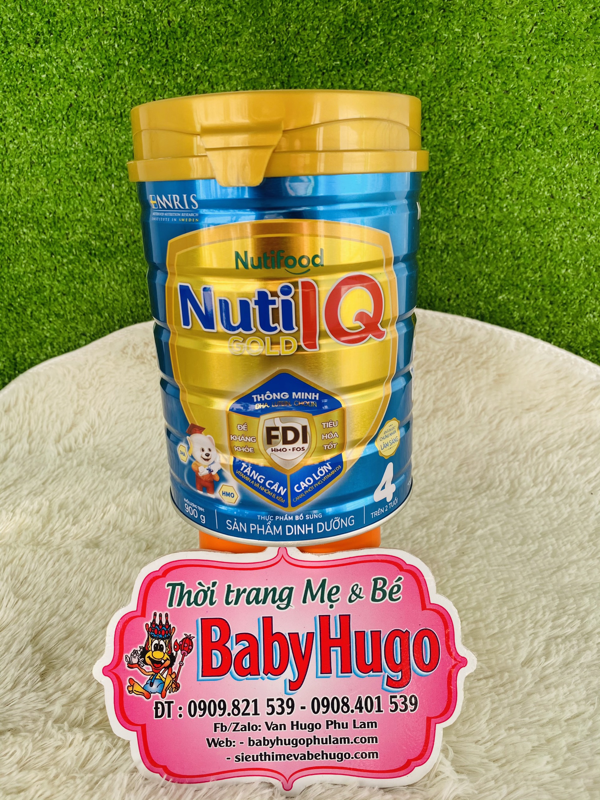 [MẪU MỚI] Sữa Bột Nutifood Nuti IQ Gold Step 4 HỘP 900g